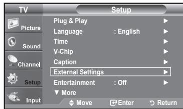 SAMSUNG LN37A450 - Adjusting the TV On/Off Melody Sound - 1