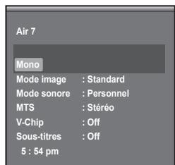 SAMSUNG LN37A450 - Visualisation de l'affichage - 2