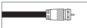 SAMSUNG LN37A450 - Connexion d'antennes VHF et UHF - 2
