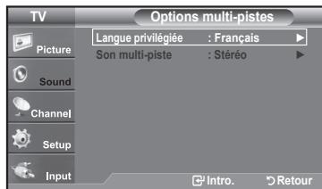 SAMSUNG LN37A450 - Langue privilégée - 2