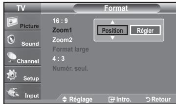 SAMSUNG LN37A450 - Réglage du format de l'image - 3