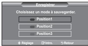 SAMSUNG LN37A450 - Réglage à la position mémorisée - 4