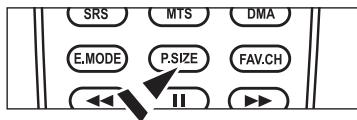 SAMSUNG LN37A450 - Réglage du format de l'image - 6