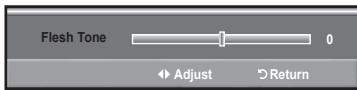 SAMSUNG LN37A450 - Adjusting the Flesh Tone - 2