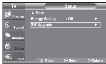SAMSUNG LN37A450 - Upgrading the Software - 2