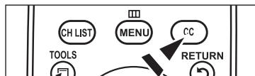 SAMSUNG LN37A450 - Affichage des sous-titres (messages texte à l'écran) – Analogique - 12