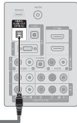 SAMSUNG LN37A450 - Branchement d'un système audio numérique - 3
