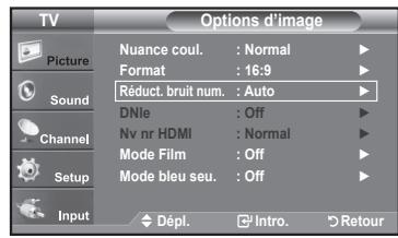 SAMSUNG LN37A450 - Réglage de la réduction numérique des bruits - 1