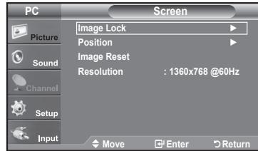 SAMSUNG LN37A450 - Viewing the Resolution - 1