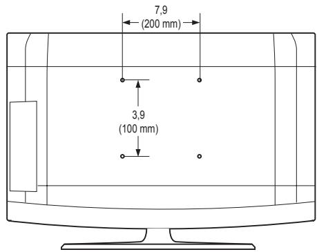 SAMSUNG LN37A450 - Utilisation du verrouillage Kensington antivol (en fonction du modele) - 6