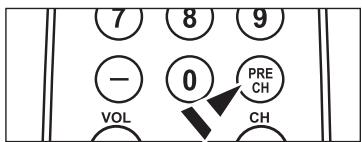 SAMSUNG LN37A450 - Using the PRE CH Button to select the Previous Channel - 1