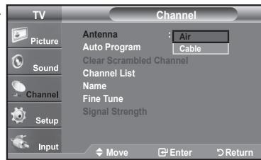 SAMSUNG LN37A450 - Selecting the Video Signal-source - 2