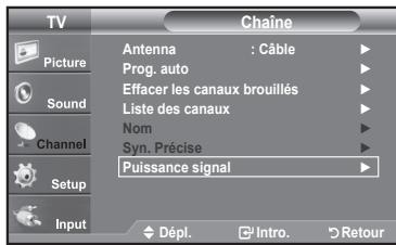 SAMSUNG LN37A450 - Contrôle de la puissance du signal numérique - 1