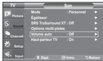 SAMSUNG LN37A450 - Contrôle automatique du volume - 1