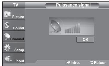 SAMSUNG LN37A450 - Contrôle de la puissance du signal numérique - 2