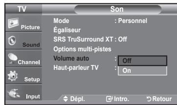 SAMSUNG LN37A450 - Contrôle automatique du volume - 2
