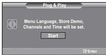 SAMSUNG LN37A450 - Plug &amp; Play Feature - 1