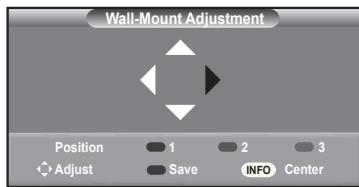 SAMSUNG LN37A450 - Moving to the remembered position - 2