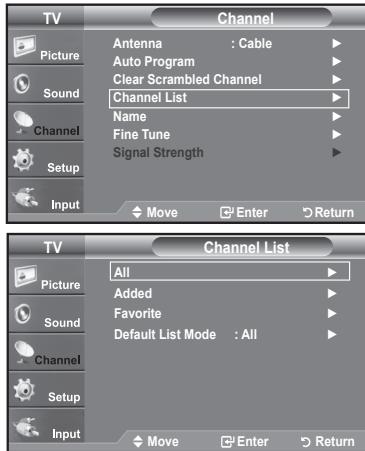 SAMSUNG LN37A450 - Adding and Erasing Channels - 1