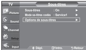 SAMSUNG LN37A450 - Affichage des sous-titres (messages texte à l'écran) – Analogique - 10