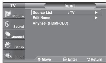 SAMSUNG LN40A450C1D - To Select the Source - 1