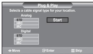 SAMSUNG LN40A450C1D - Plug & Play Feature - 5