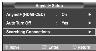 SAMSUNG LN40A450C1D - Scanning and Switching between Anynet+ Devices - 2