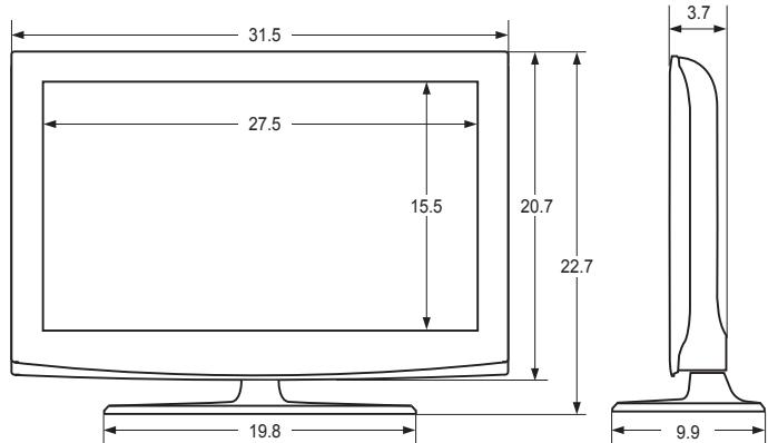 SAMSUNG LN40A450C1D - Using the Anti-Theft Kensington Lock - 9