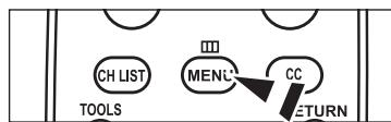 SAMSUNG LN40A450C1D - Viewing the Menus - 1