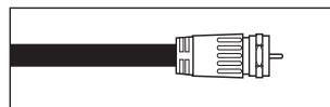 SAMSUNG LN40A450C1D - Connexion d'antennes VHF et UHF - 2