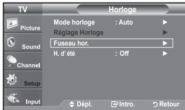 SAMSUNG LN40A450C1D - Option 2: Réglage Automatiquement de l'horloge - 4