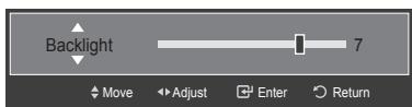 SAMSUNG LN40A540P2F - Customizing the Picture Settings - 2