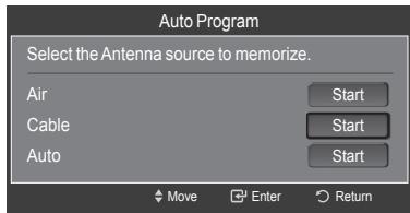SAMSUNG LN40A650A1F - Storing Channels in Memory (Automatic Method) - 1