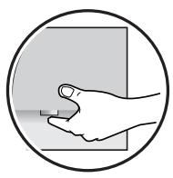 SAMSUNG LTN406W - Boutons en façade - 3