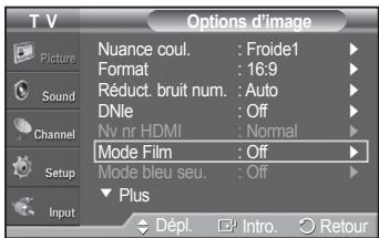 SAMSUNG PN42A450 - Réglage du mode film - 5