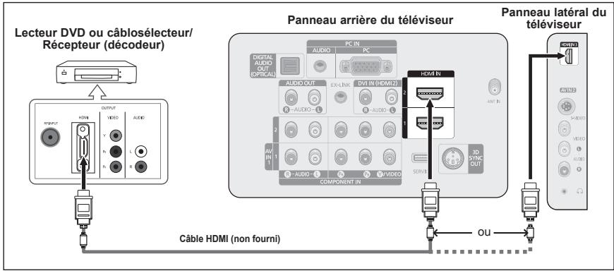SAMSUNG PN42A450 - Branchement d'un câbloélecteur de désembrouilleuse de certaines chaînes - 7