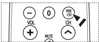 SAMSUNG PN42A450 - Using the PRE-CH Button to select the Previous Channel - 4