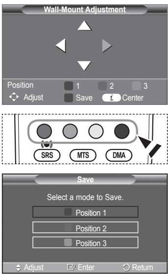 SAMSUNG PN42A450 - Remembering the Position - 1