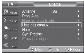 SAMSUNG PN42A450 - Suppression des canaux brouillés - canaux numériques - 3