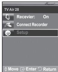 SAMSUNG PN42A450 - Setting an Anynet+ Device to turn Off Automatically when the TV is Turned Off - 1