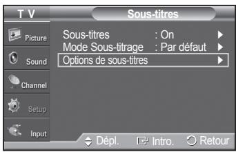 SAMSUNG PN42A450 - Affichage des sous-titres codés (messages à l'écran) - numériques - 5