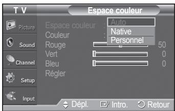 SAMSUNG PN42A450 - Activation de l'équilibrage du blanc - 2