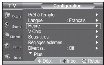 SAMSUNG PN42A450 - Réglage de la minuterie activée/désactivée - 6