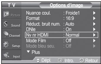SAMSUNG PN42A450 - Réglage du mode film - 3
