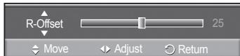 SAMSUNG PN42A450 - Activating White Balance - 7