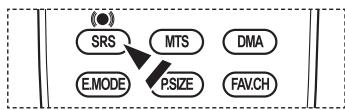 SAMSUNG PN42A450 - Customizing the Sound - 4