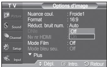 SAMSUNG PN42A450 - Réglage du mode film - 2