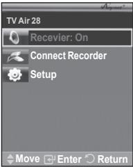 SAMSUNG PN42A450 - You can listen to sound through a receiver instead of the TV speaker. - 1