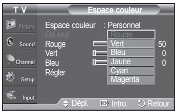 SAMSUNG PN42A450 - Activation de l'équilibrage du blanc - 4