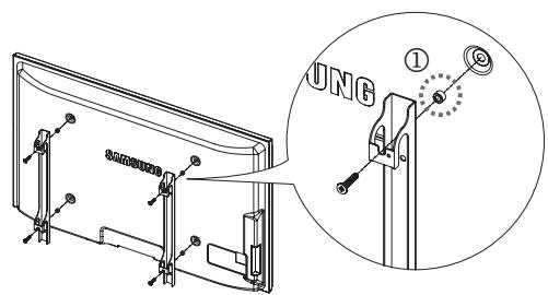 SAMSUNG PN42A450 - Preparing before installing Wall- Mount on the wall - 2